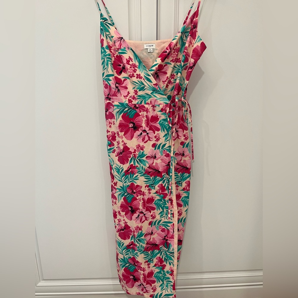 Jcrew wrap dress